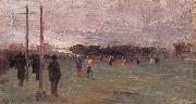 Arthur streeton National Game oil on canvas